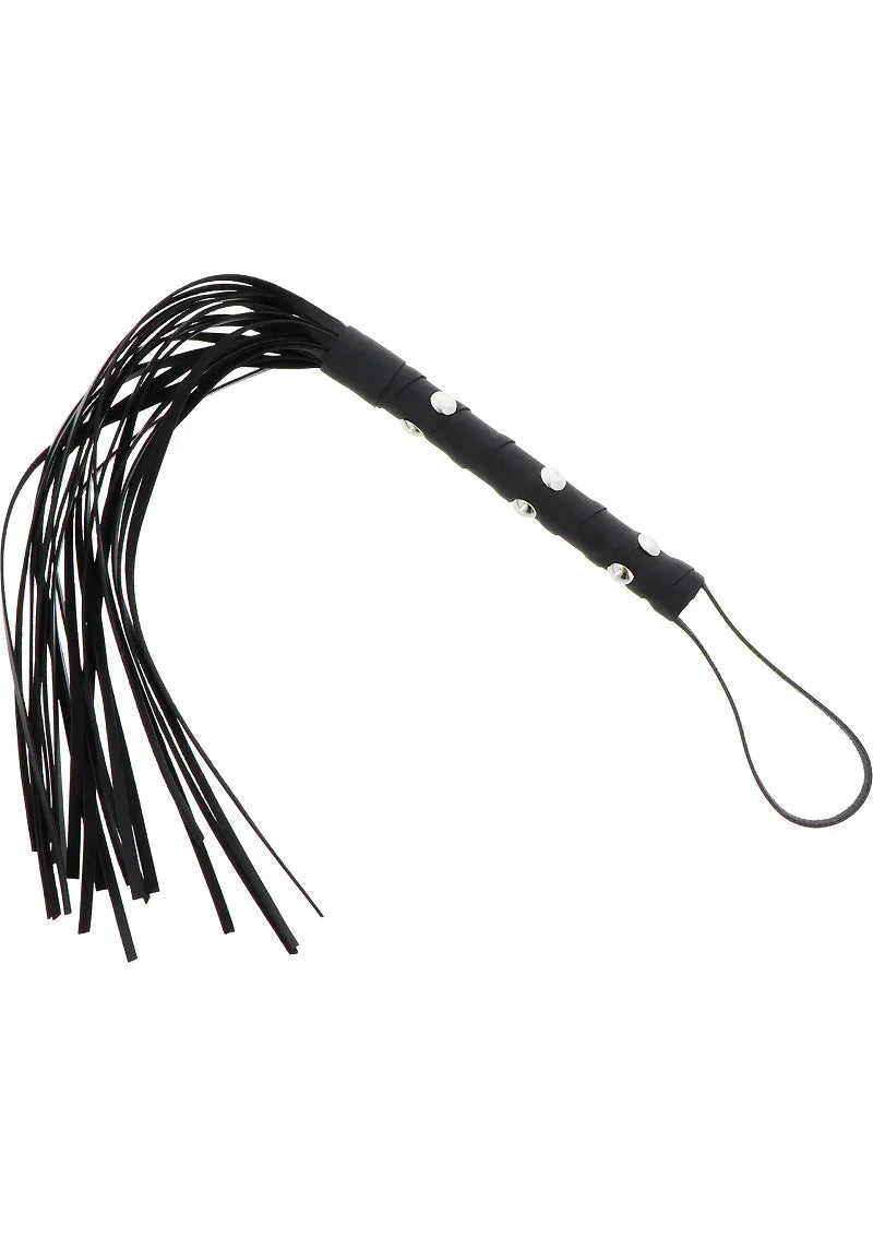 Bestel: Extreme Short Studded Flogger Whip by Hidden Desire - bij Happytoys.nl, happytoys.be, Happytoys.ae: erotische sex webshop | liever Happy dan Easy âââââ