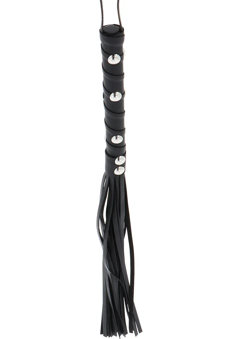 Bestel: Extreme Short Studded Flogger Whip by Hidden Desire - bij Happytoys.nl, happytoys.be, Happytoys.ae: erotische sex webshop | liever Happy dan Easy âââââ