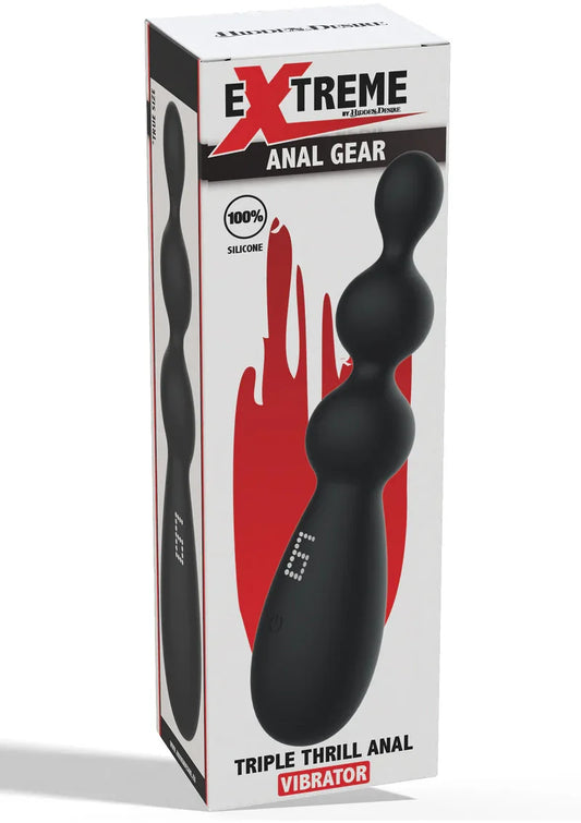 Extreme Triple Thrill Anal Vibrator by Hidden Desire - Happytoys Sexshop: Toys for Feeling Happy & Easy ๐ - Discreet geleverd