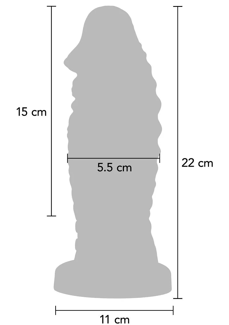 Extreme Vibrating Devil Monster Dildo by Hidden Desire - Happytoys Sexshop: online sex shop for Feeling Happy & Easy 😊 - Discreet geleverd