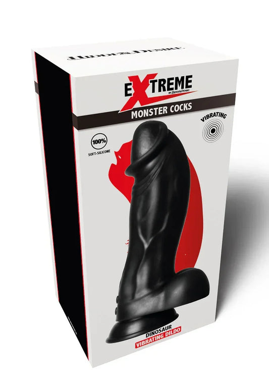 Extreme Vibrating Dinosaur Monster Dildo by Hidden Desire - Happytoys Sexshop: online sex shop for Feeling Happy & Easy 😊 - Discreet geleverd