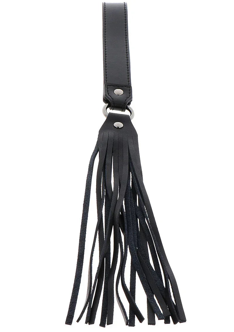 Bestel: Masters Real Leather Flogger Zweepje by Hidden Desire - bij Happytoys.nl, happytoys.be, Happytoys.ae: erotische sex webshop | liever Happy dan Easy ⭐⭐⭐⭐⭐