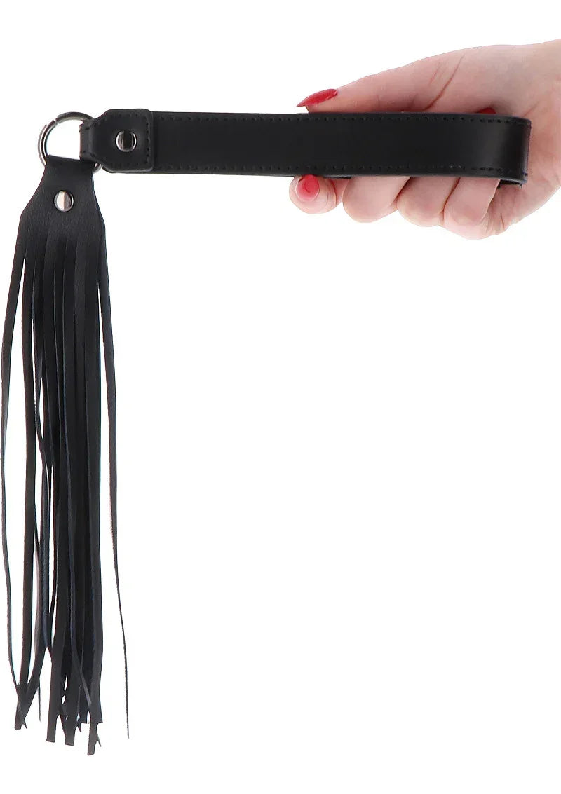 Bestel: Masters Real Leather Flogger Zweepje by Hidden Desire - bij Happytoys.nl, happytoys.be, Happytoys.ae: erotische sex webshop | liever Happy dan Easy ⭐⭐⭐⭐⭐