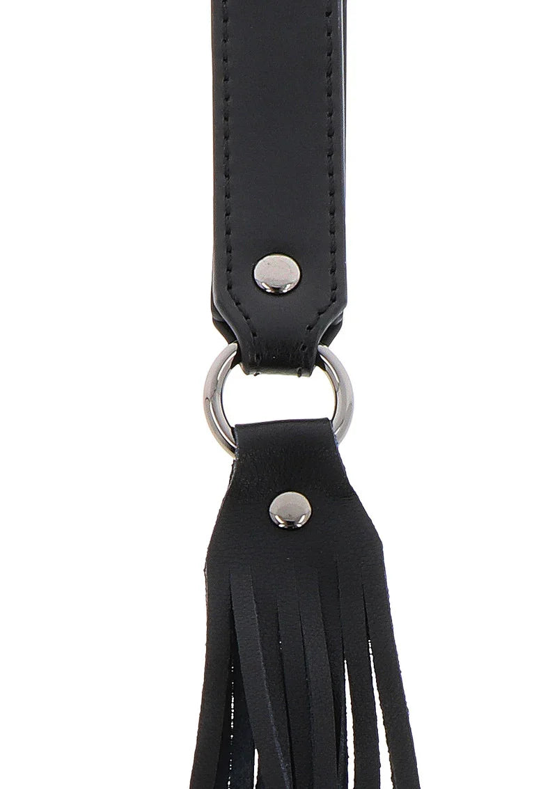 Masters Real Leather Flogger Zweepje by Hidden Desire - Happytoys Sexshop: online sex shop for Feeling Happy & Easy 😊 - Discreet geleverd