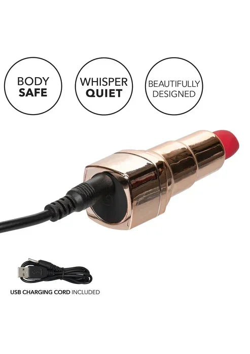 Bestel: Hide & Play Lipstick Rechargeable by CalExotics - bij Happytoys.nl, happytoys.be, Happytoys.ae: erotische sex webshop | liever Happy dan Easy ⭐⭐⭐⭐⭐