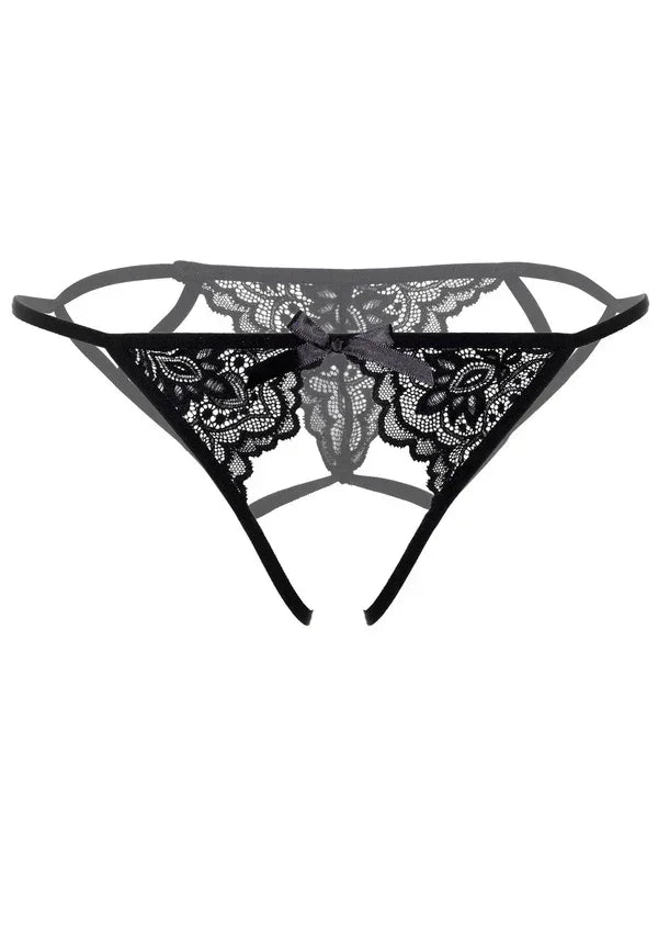 Bestel: Inez strappy crotchless bikini by Daring Intimates - bij Happytoys.nl, happytoys.be, Happytoys.ae: erotische sex webshop | liever Happy dan Easy ⭐⭐⭐⭐⭐