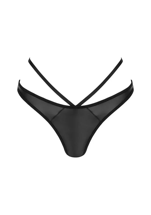 Blackelia String L/XL by Kotek - Happytoys Sexshop: Toys for Feeling Happy & Easy 😊 - Discreet geleverd
