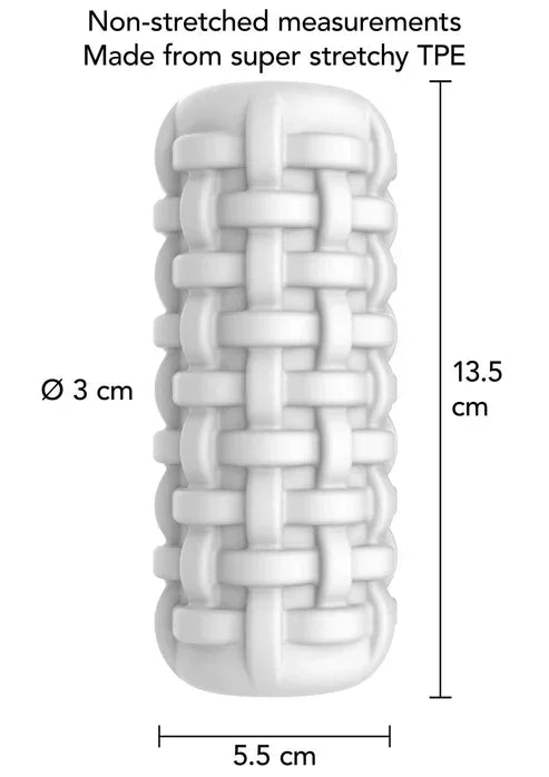 Large Masturbator Cable by ToyJoy - Happytoys Sexshop: online sex shop for Feeling Happy & Easy 😊 - Discreet geleverd