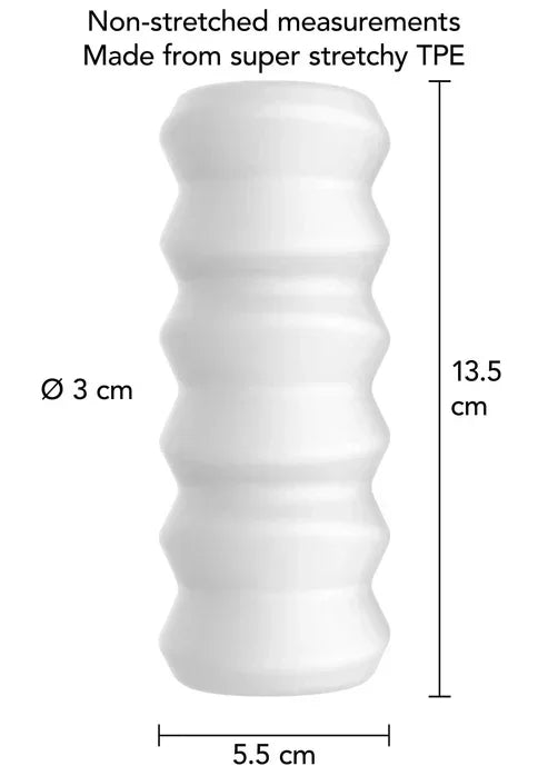 Large Masturbator Pilar by ToyJoy - Happytoys Sexshop: online sex shop for Feeling Happy & Easy 😊 - Discreet geleverd