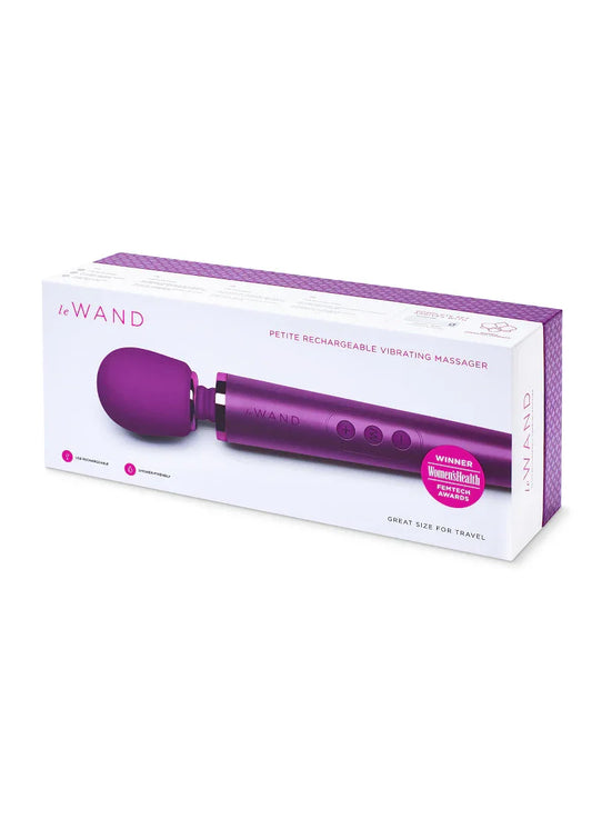 Petite Rechargeable (purple) by Le Wand - Happytoys Sexshop: Toys for Feeling Happy & Easy 😊 - Discreet geleverd