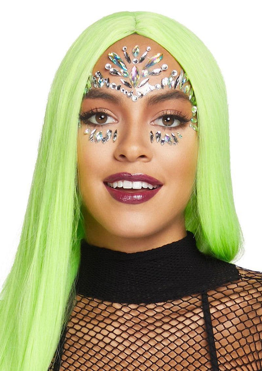 Leg Avenue Iris face jewels sticker - Happytoys Sexshop: online sex shop for Feeling Happy & Easy 😊 - Discreet geleverd