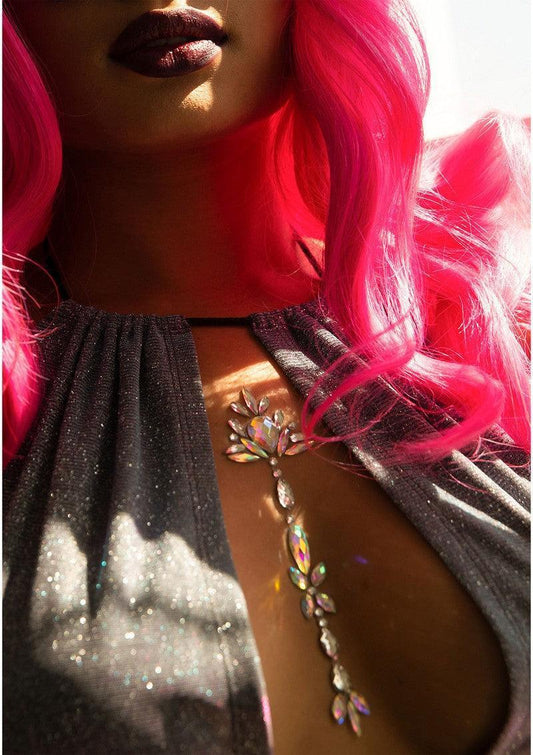 Leg Avenue Jade body jewels sticker - Happytoys Sexshop: online sex shop for Feeling Happy & Easy 😊 - Discreet geleverd