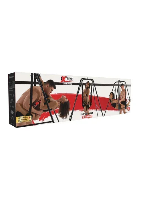 Lovers Swing With Stand @ Hidden Desire - Happytoys Sexshop: online sex shop for Feeling Happy & Easy 😊 - Discreet geleverd