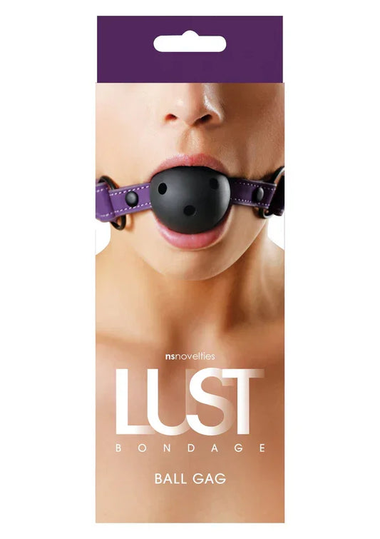Lust Bondage Ball Gag by NS Novelties - Happytoys Sexshop: Toys for Feeling Happy & Easy 😊 - Discreet geleverd