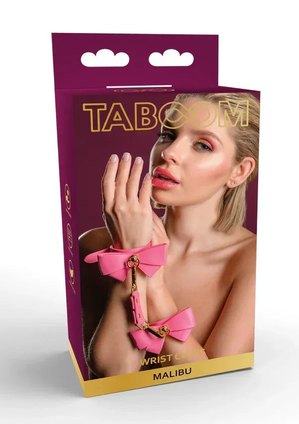Bestel: Malibu Wrist Cuffs by Taboom - bij Happytoys.nl, happytoys.be, Happytoys.ae: erotische sex webshop | liever Happy dan Easy βββββ
