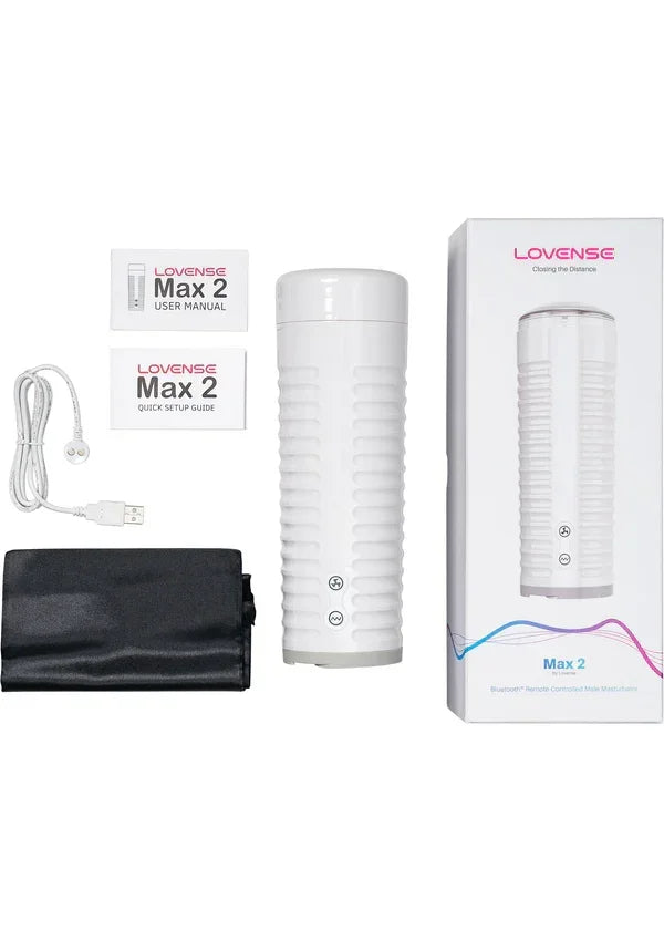 Bestel: Max 2 stroker by Lovesense - bij Happytoys.nl, happytoys.be, Happytoys.ae: erotische sex webshop | liever Happy dan Easy ⭐⭐⭐⭐⭐