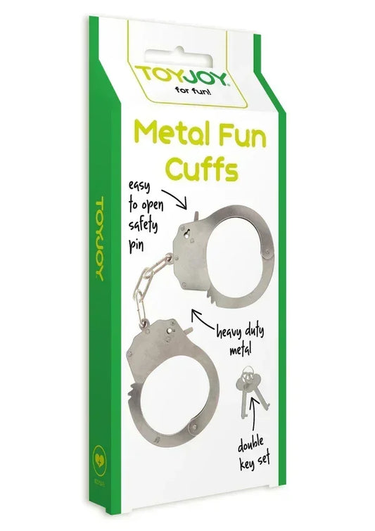 Metal Handcuffs Rose Gold by ToyJoy - Happytoys Sexshop: Toys for Feeling Happy & Easy π - Discreet geleverd