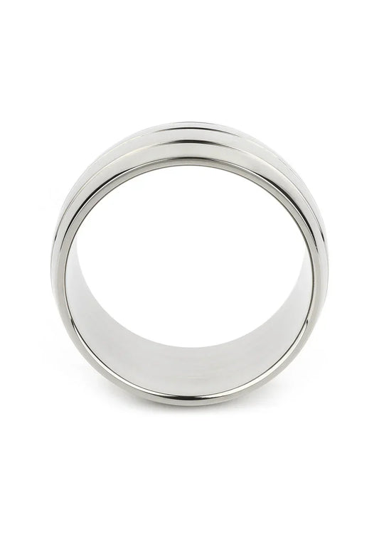 Oval Barrel C-Ring 55mm by Mr. Steel - Happytoys Sexshop: online sex shop for Feeling Happy & Easy π - Discreet geleverd
