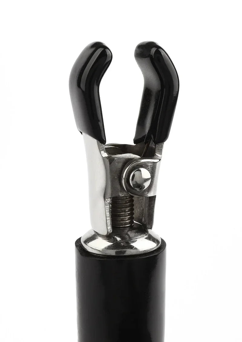 Bestel: Barrel Tit Clamps With Ring by Mr.Steel - bij Happytoys.nl, happytoys.be, Happytoys.ae: erotische sex webshop | liever Happy dan Easy ⭐⭐⭐⭐⭐