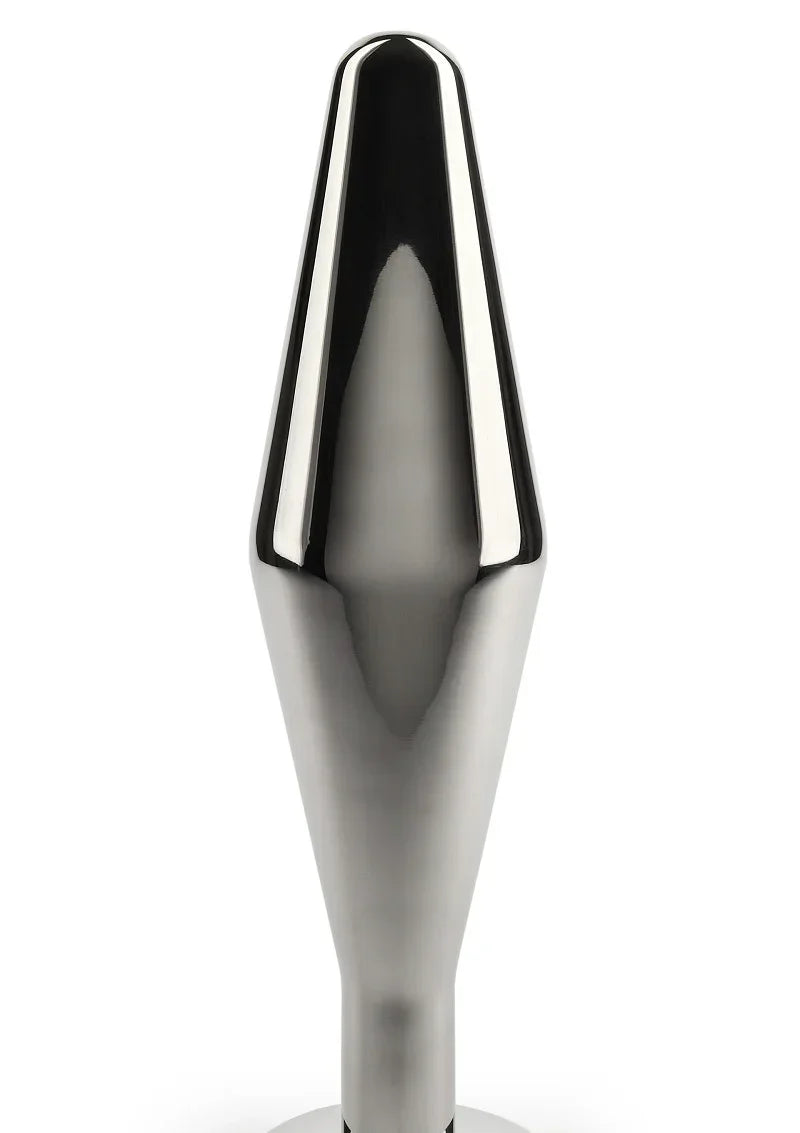 Bestel: Mr. Steel Classic Butt Plug Large - bij Happytoys.nl, happytoys.be, Happytoys.ae: erotische sex webshop | liever Happy dan Easy βββββ