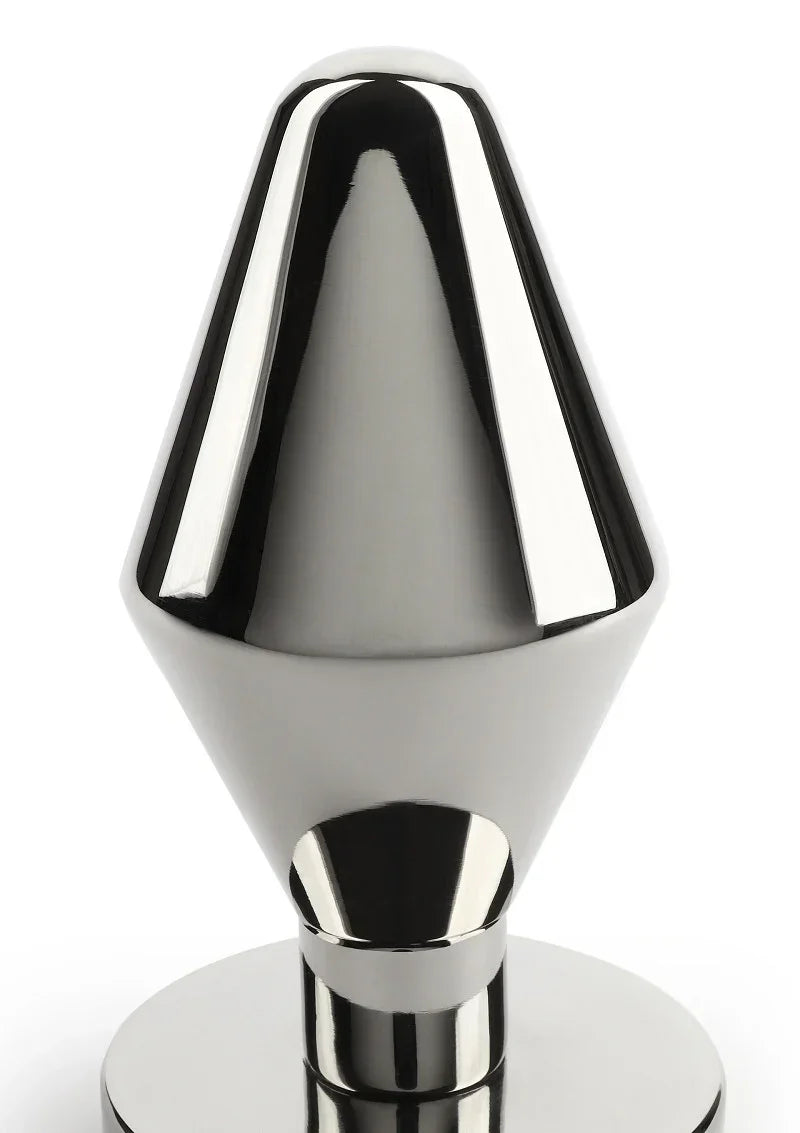 Bestel: Mr. Steel Classic Butt Plug Medium - bij Happytoys.nl, happytoys.be, Happytoys.ae: erotische sex webshop | liever Happy dan Easy βββββ