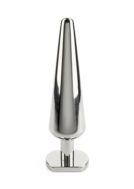 Mr. Steel Heavy Steel Butt Plug Large - Happytoys Sexshop: online sex shop for Feeling Happy & Easy 😊 - Discreet geleverd