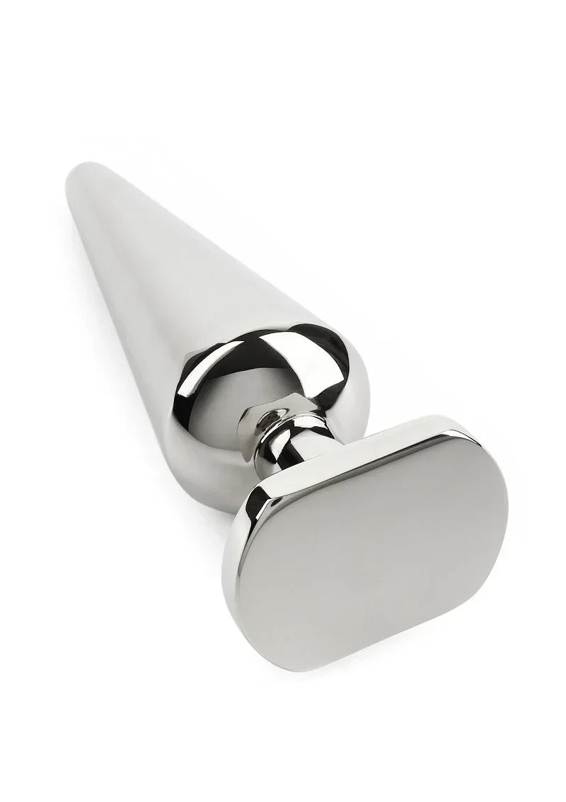 Bestel: Mr. Steel Heavy Steel Butt Plug Large - bij Happytoys.nl, happytoys.be, Happytoys.ae: erotische sex webshop | liever Happy dan Easy ⭐⭐⭐⭐⭐