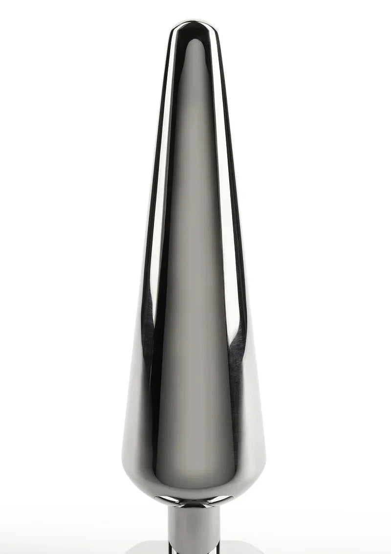 Bestel: Mr. Steel Heavy Steel Butt Plug Large - bij Happytoys.nl, happytoys.be, Happytoys.ae: erotische sex webshop | liever Happy dan Easy ⭐⭐⭐⭐⭐