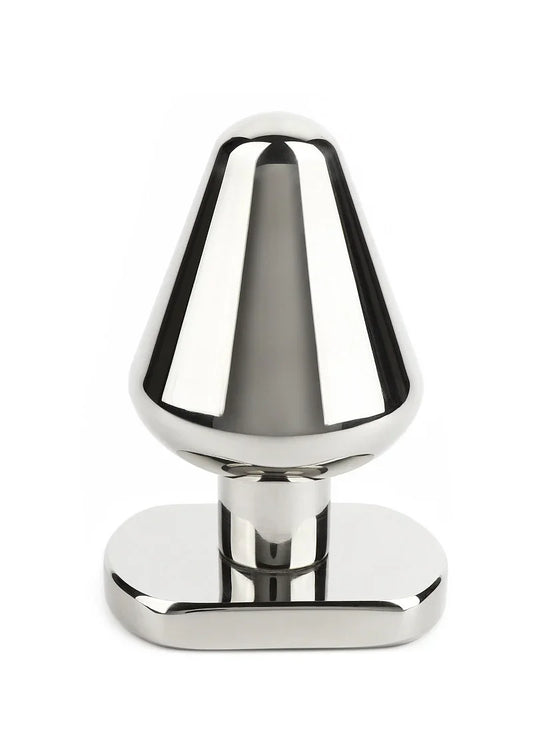 Mr. Steel Heavy Steel Butt Plug Small - Happytoys Sexshop: online sex shop for Feeling Happy & Easy 😊 - Discreet geleverd