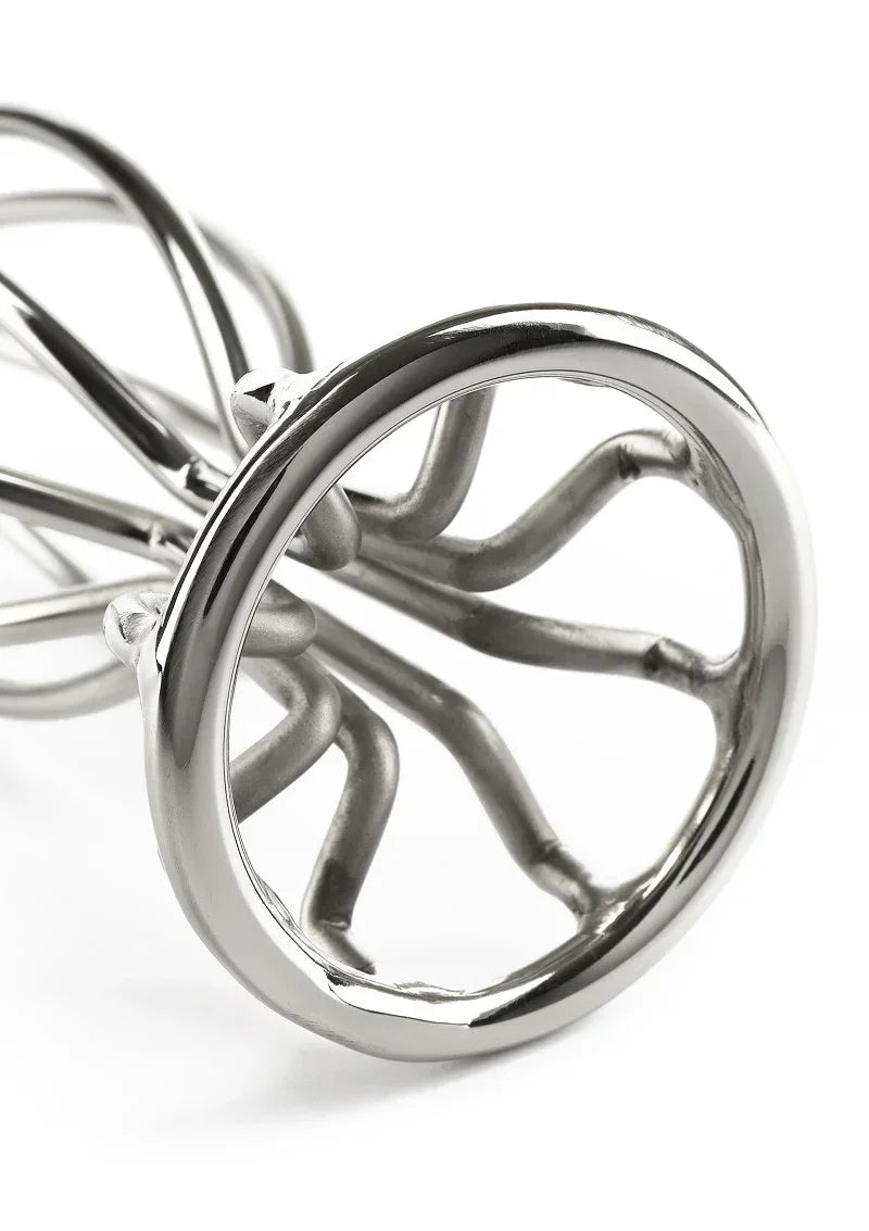 Bestel: Mr. Steel Round Wire Plug Large - bij Happytoys.nl, happytoys.be, Happytoys.ae: erotische sex webshop | liever Happy dan Easy βββββ