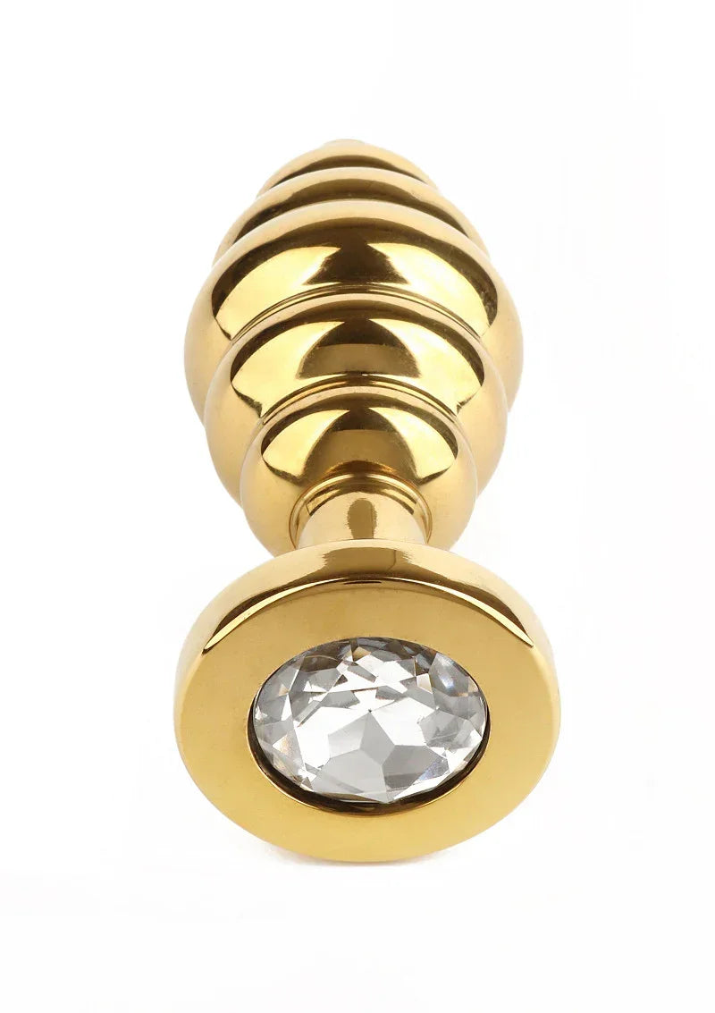 Bestel: Mr. Steel Twister Butt plug Medium - bij Happytoys.nl, happytoys.be, Happytoys.ae: erotische sex webshop | liever Happy dan Easy βββββ