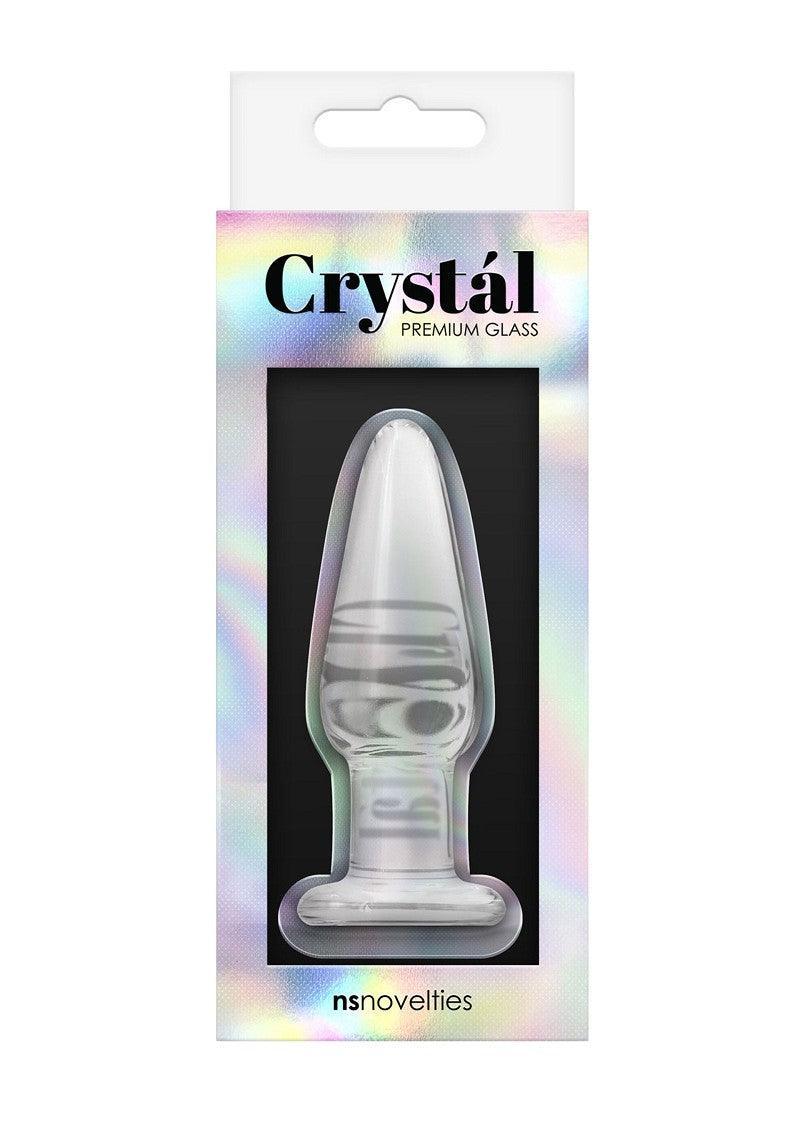 NS Novelties Crystal Tapered Plug Small kleine buttplug - Happytoys Sexshop: Toys for Feeling Happy & Easy 😊 - Discreet geleverd