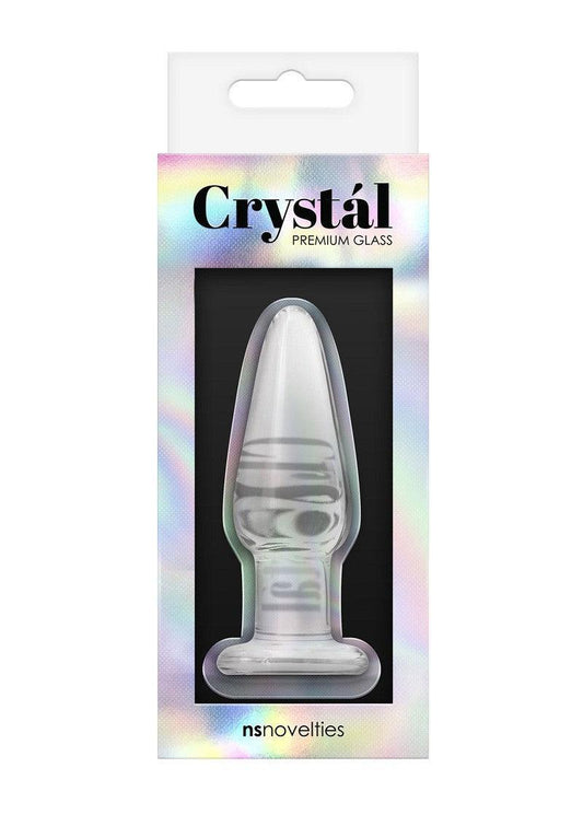 NS Novelties Crystal Tapered Plug Small kleine buttplug - Happytoys Sexshop: online sex shop for Feeling Happy & Easy 😊 - Discreet geleverd