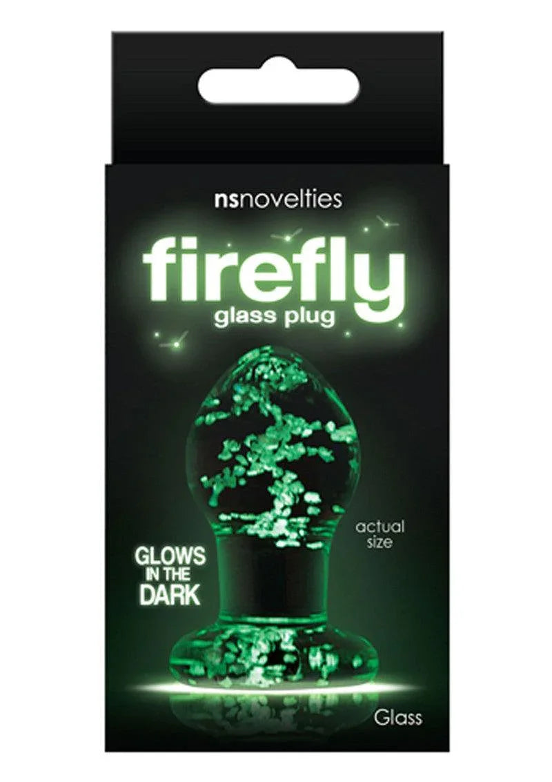NS Novelties Firefly Glass Plug Small - Happytoys Sexshop: Toys for Feeling Happy & Easy 😊 - Discreet geleverd