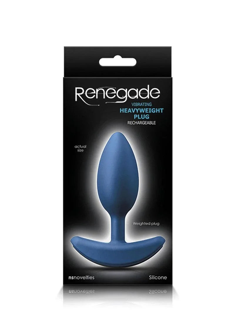NS Novelties Renegade Heavyweight Plug Medium Vibrerende Buttplug - Happytoys Sexshop: online sex shop for Feeling Happy & Easy π - Discreet geleverd