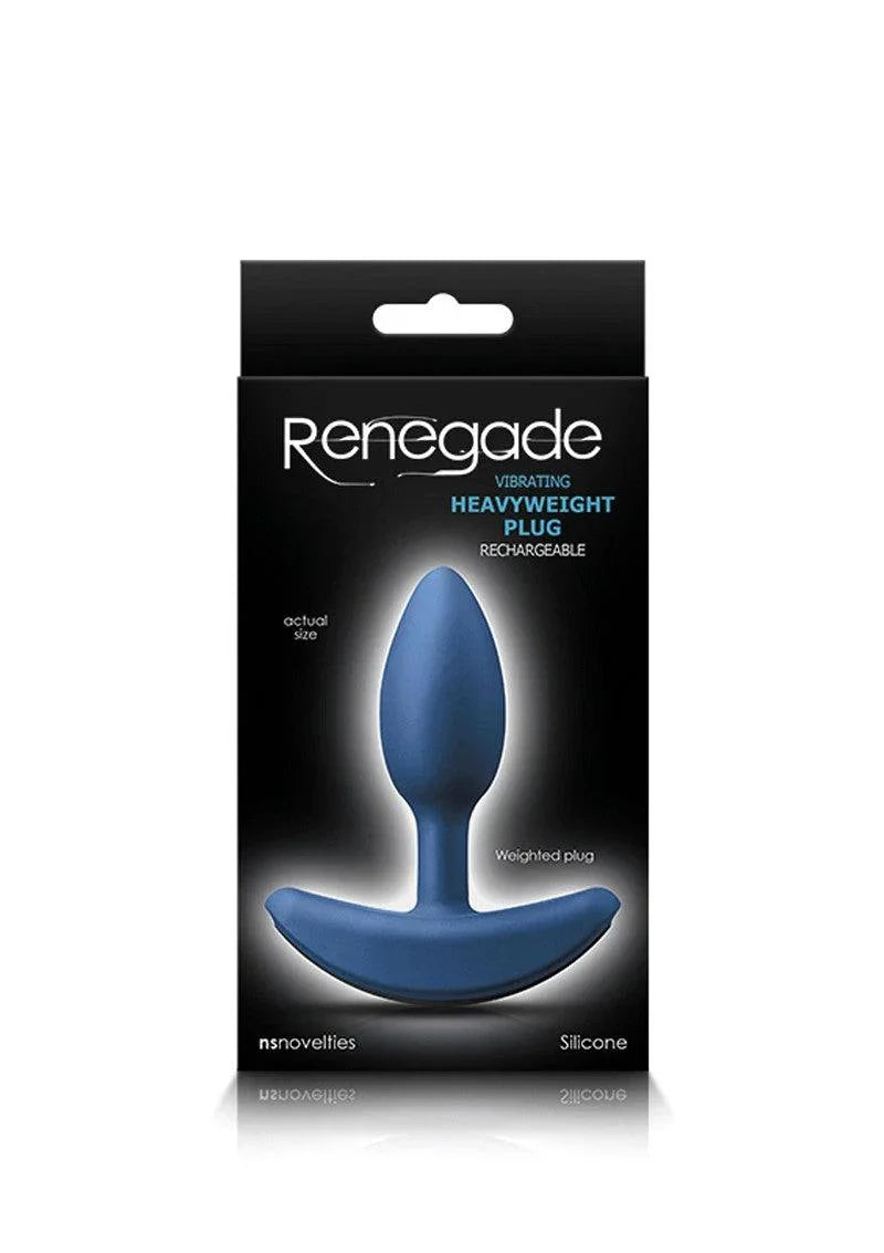 NS Novelties Renegade Heavyweight Plug Small Buttplug - Happytoys Sexshop: online sex shop for Feeling Happy & Easy 😊 - Discreet geleverd