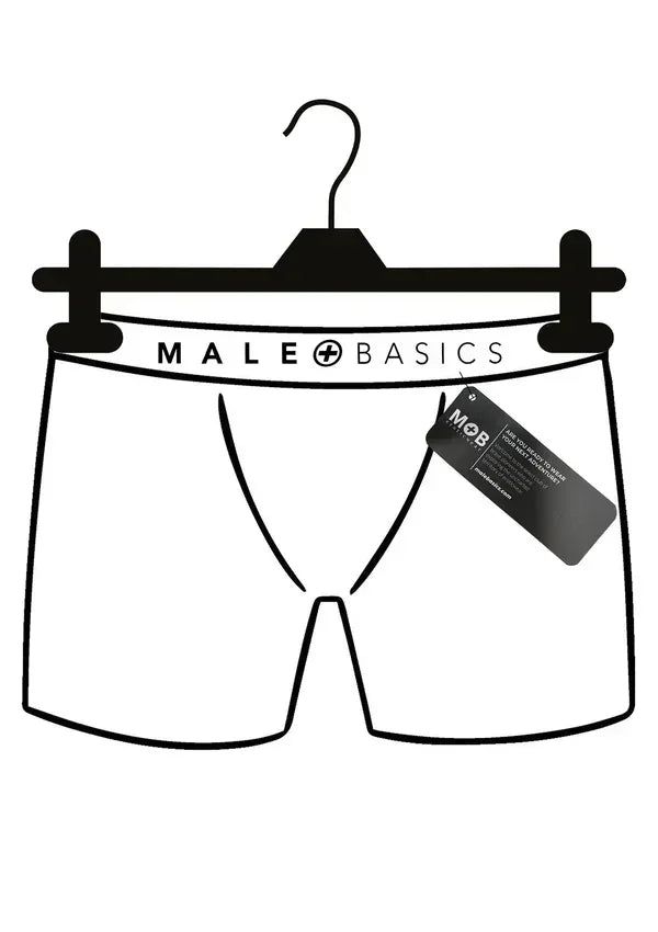 Neon Thong Size XL Yellow by MaleBasics - Happytoys Sexshop: online sex shop for Feeling Happy & Easy 😊 - Discreet geleverd
