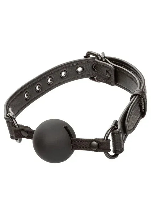 Bestel: Nocturnal Ball Gag by CalExotics - bij Happytoys.nl, happytoys.be, Happytoys.ae: erotische sex webshop | liever Happy dan Easy ⭐⭐⭐⭐⭐