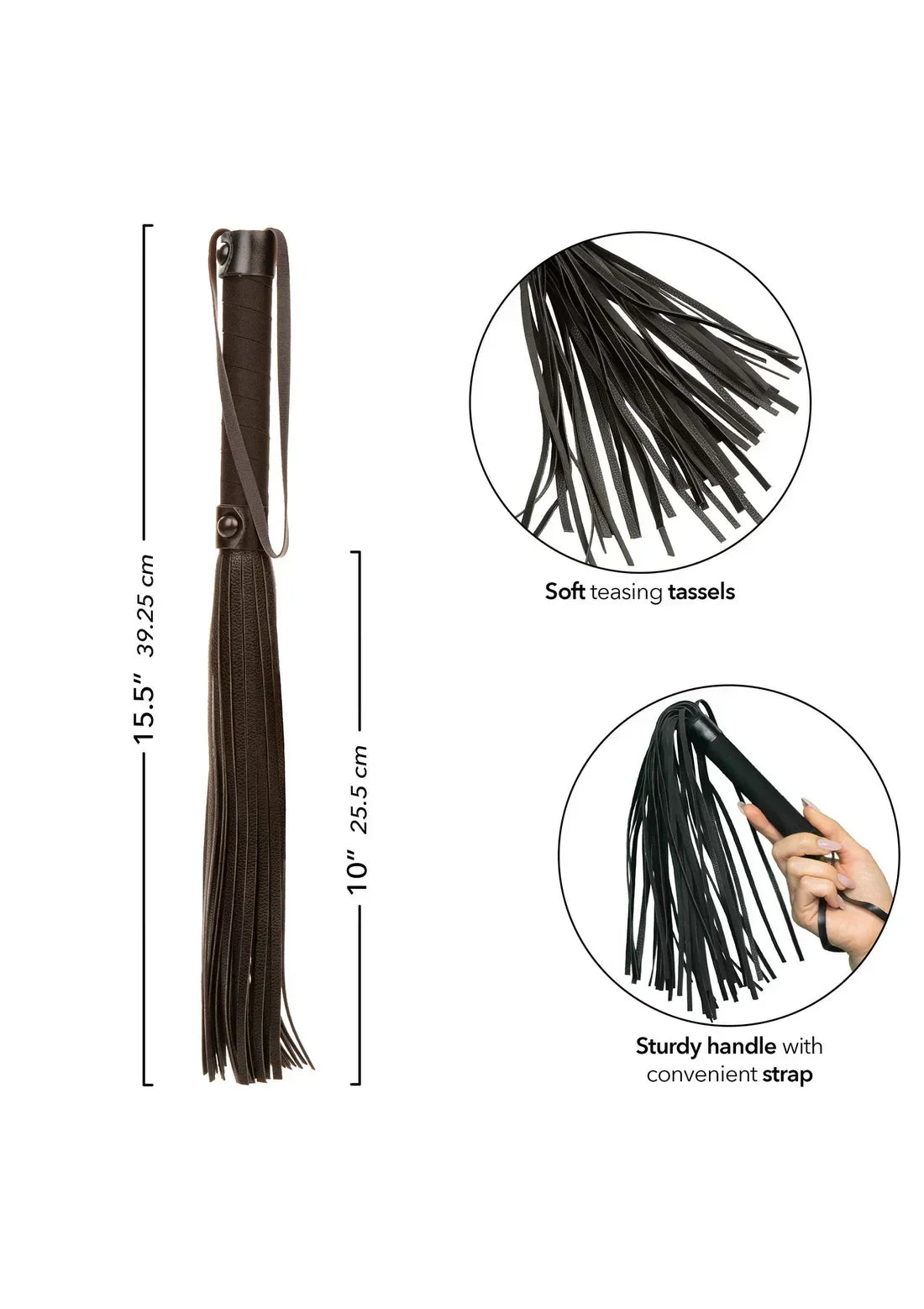 Bestel: Nocturnal Flogger by CalExotics - bij Happytoys.nl, happytoys.be, Happytoys.ae: erotische sex webshop | liever Happy dan Easy ⭐⭐⭐⭐⭐