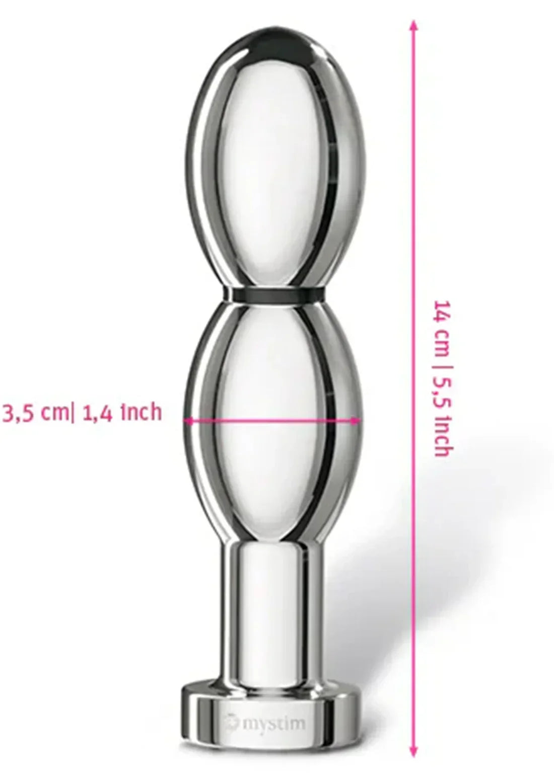 Bestel: Oh - Thello Oval Plug by MyStim - bij Happytoys.nl, happytoys.be, Happytoys.ae: erotische sex webshop | liever Happy dan Easy ⭐⭐⭐⭐⭐