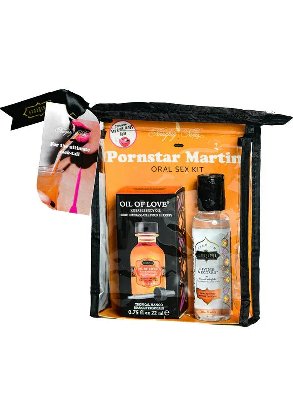 Oral Sex Cocktail Kit - Porn Star Martini by Kama Sutra - Happytoys Sexshop: online sex shop for Feeling Happy & Easy 😊 - Discreet geleverd