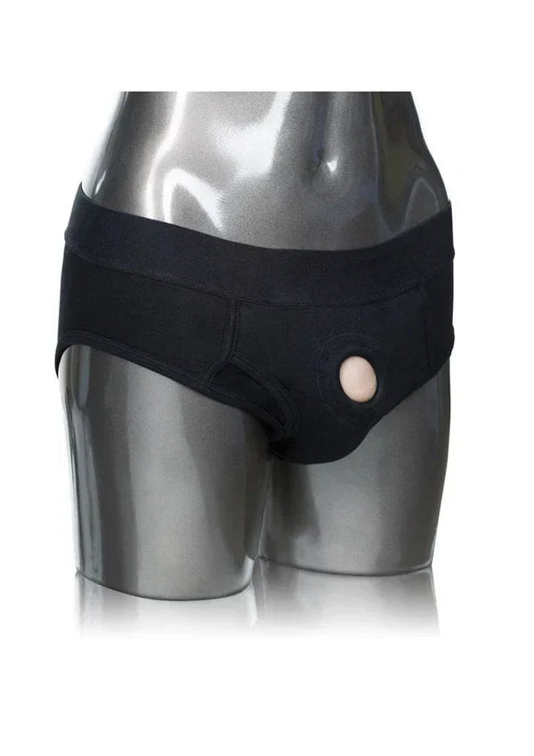 Bestel: Packer Gear Brief Harness for pegging by CalExotics - bij Happytoys.nl, happytoys.be, Happytoys.ae: erotische sex webshop | liever Happy dan Easy ⭐⭐⭐⭐⭐