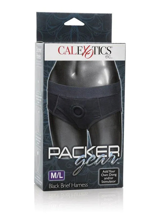 Packer Gear Brief Harness for pegging by CalExotics - Happytoys Sexshop: online sex shop for Feeling Happy & Easy 😊 - Discreet geleverd