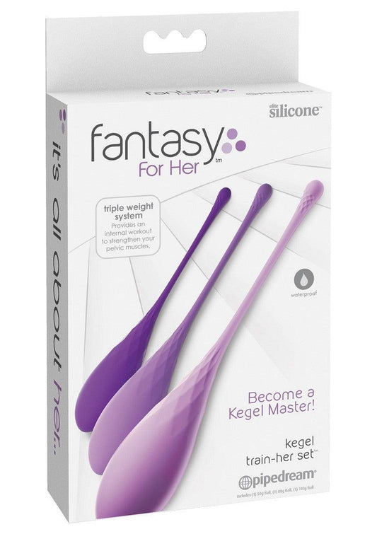 Pipedream Fantasy For Her Kegel Train-Her Set - Happytoys Sexshop: Toys for Feeling Happy & Easy π - Discreet geleverd