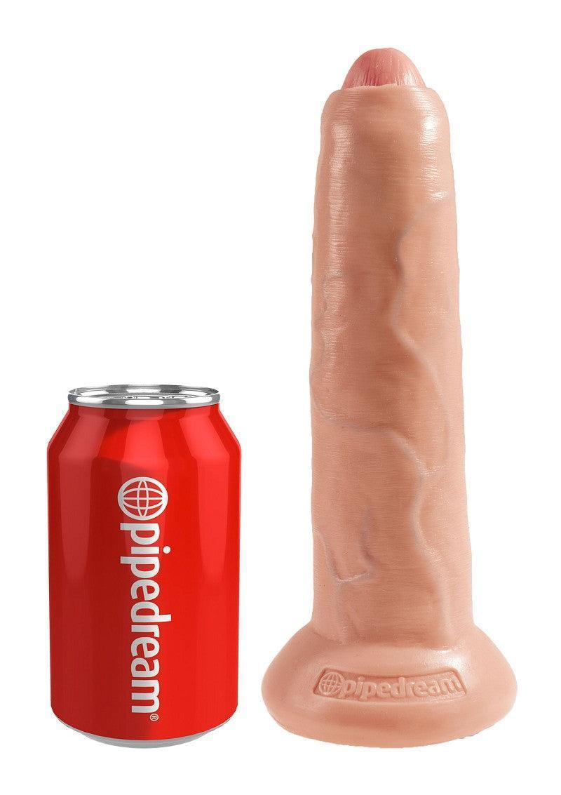 Pipedream King Cock 9' Uncut met zuignap - Happytoys Sexshop: online sex shop for Feeling Happy & Easy π - Discreet geleverd