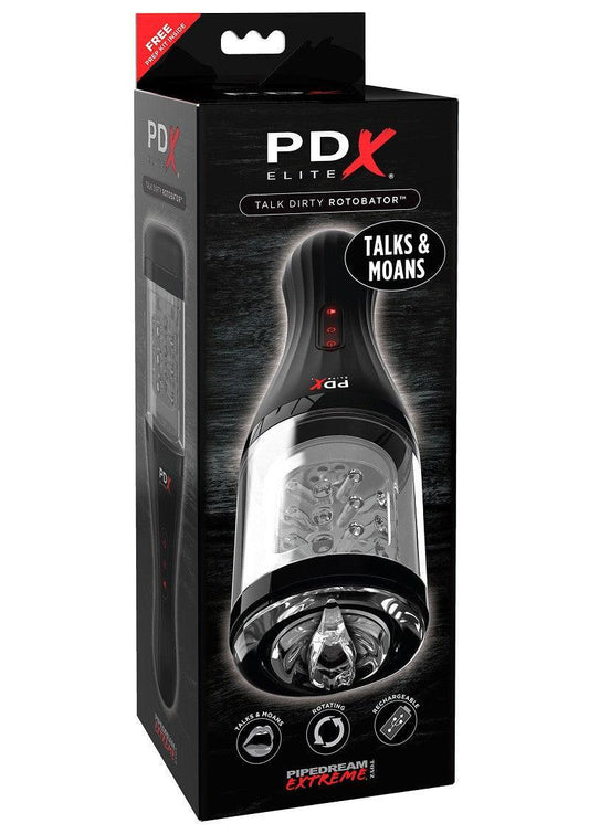Pipedream PDX Elite Talk Dirty Rotobator - Happytoys Sexshop: Toys for Feeling Happy & Easy 😊 - Discreet geleverd