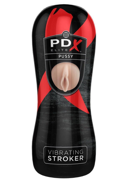 β Pipedream PDX Elite Vibrating Stroker Pussy - Happytoys Sexshop: Toys for Feeling Happy & Easy π - Discreet geleverd