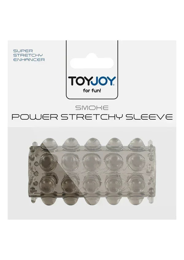 Bestel: Power Stretchy Sleeve Blue by ToyJoy - bij Happytoys.nl, happytoys.be, Happytoys.ae: erotische sex webshop | liever Happy dan Easy ⭐⭐⭐⭐⭐