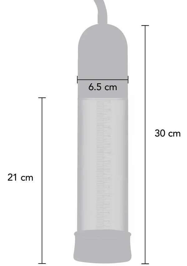 Pro Pressure Penis Pump by Hidden Desire - Happytoys Sexshop: online sex shop for Feeling Happy & Easy 😊 - Discreet geleverd