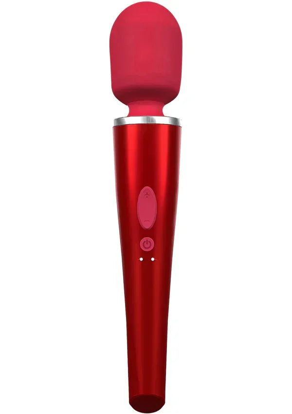 Bestel: Pro Wand Massager Red by Caresse - bij Happytoys.nl, happytoys.be, Happytoys.ae: erotische sex webshop | liever Happy dan Easy ⭐⭐⭐⭐⭐